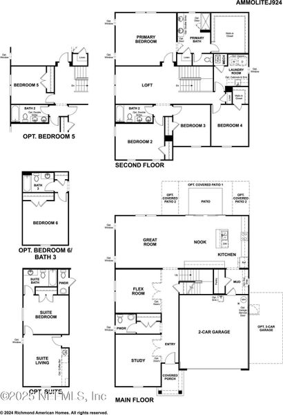2D floor plan layout of this home in , Fernandina Beach, FL (Image 3).