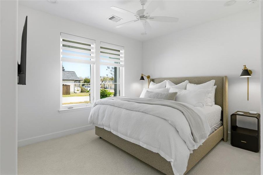 Furnished interior view inside a new home in , College Station (Image 17).