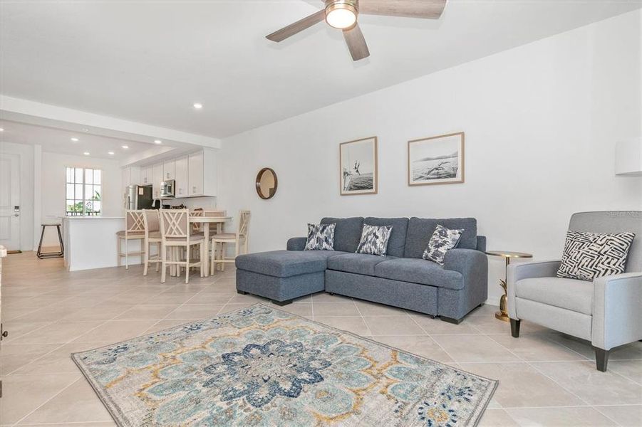 Furnished interior view inside a new home in , Venice (Image 42). Furnished interior view inside a new home in , Venice (Image 42).