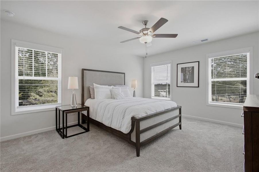 Furnished interior view inside a new home in , Austell (Image 33). Furnished interior view inside a new home in , Austell (Image 33).