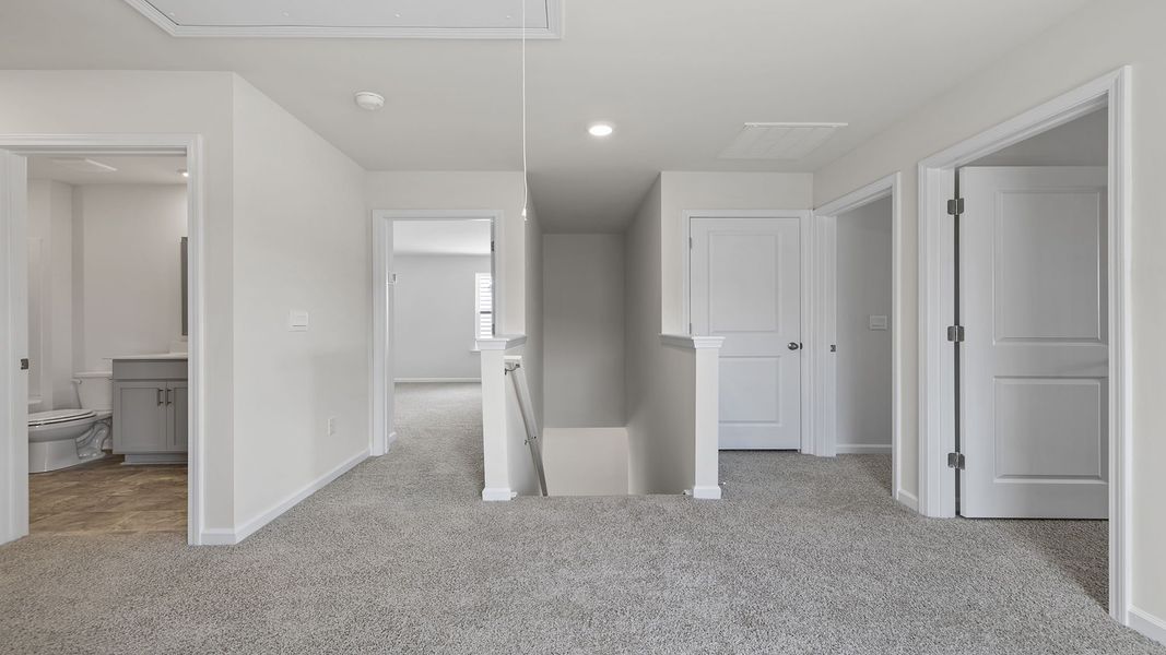 Spacious, unfurnished interior of a new home in Baxter Village, Boiling Springs (Image 27). Spacious, unfurnished interior of a new home in Baxter Village, Boiling Springs (Image 27).