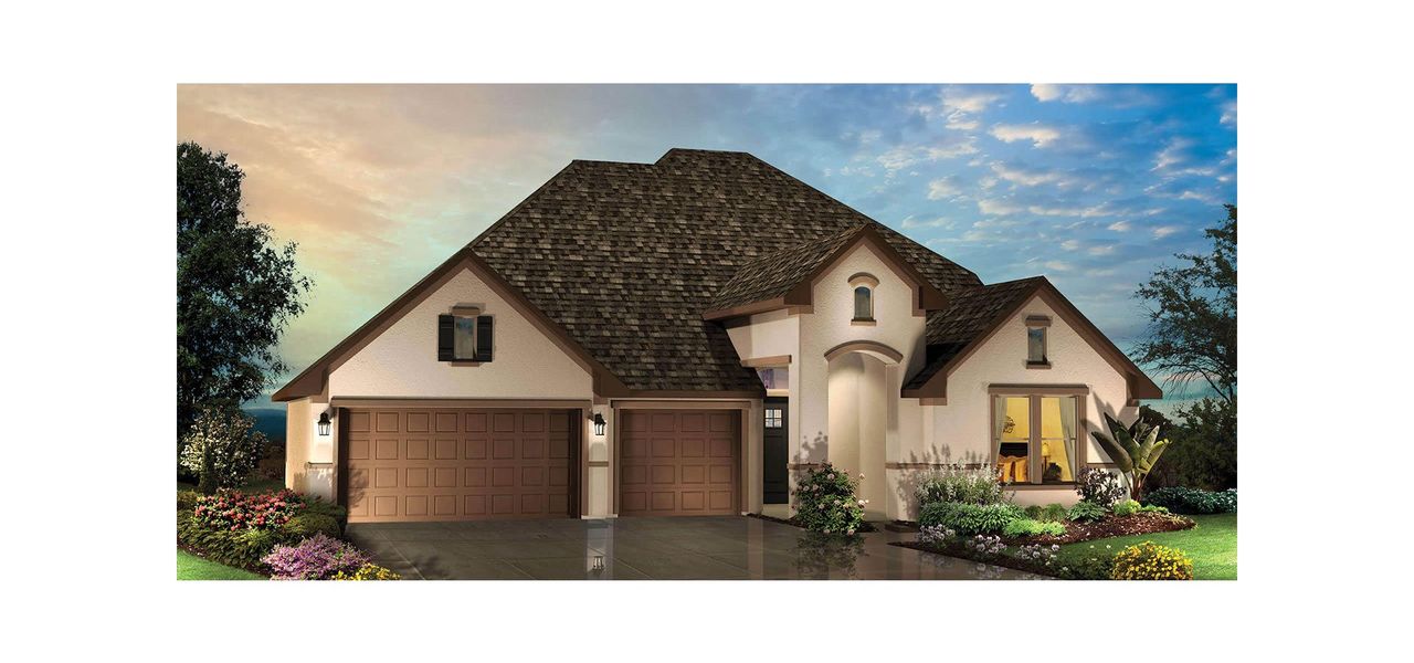 Representative exterior photo of a completed home built from the Ashland by Robson Resort Communities in Robson Ranch Texas, Denton, TX (Image 2). Representative exterior photo of a completed home built from the Ashland by Robson Resort Communities in Robson Ranch Texas, Denton, TX (Image 2).