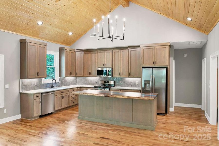 Furnished interior view inside a new home in , Brevard (Image 5).