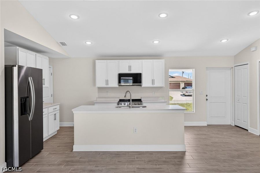 Furnished interior view inside a new home in Cape Coral, Cape Coral (Image 7). Furnished interior view inside a new home in Cape Coral, Cape Coral (Image 7).