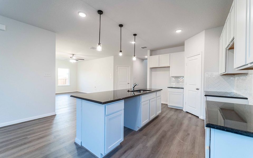 Furnished interior view inside a new home in Swenson Heights, Seguin (Image 5).