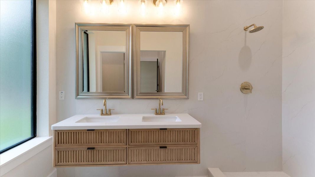 Close-up of interior finishes inside a home in , Conroe (Image 10).