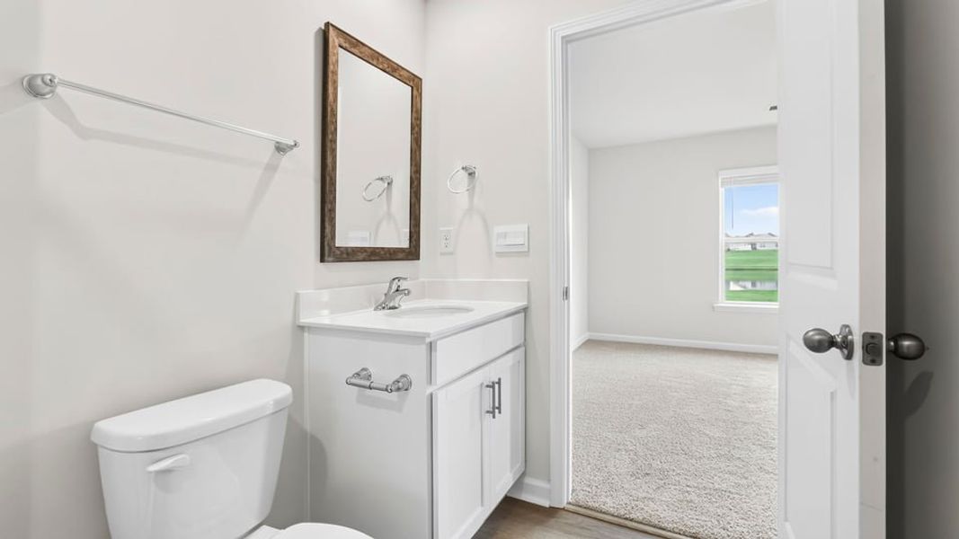 Furnished interior view inside a new home in Gibson Grove, Laurens (Image 11).