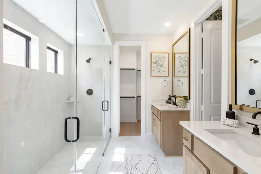 Representative Primary Bathroom - some options shown