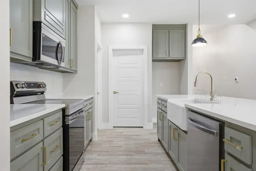 Furnished interior view inside a new home in , Ennis (Image 8).