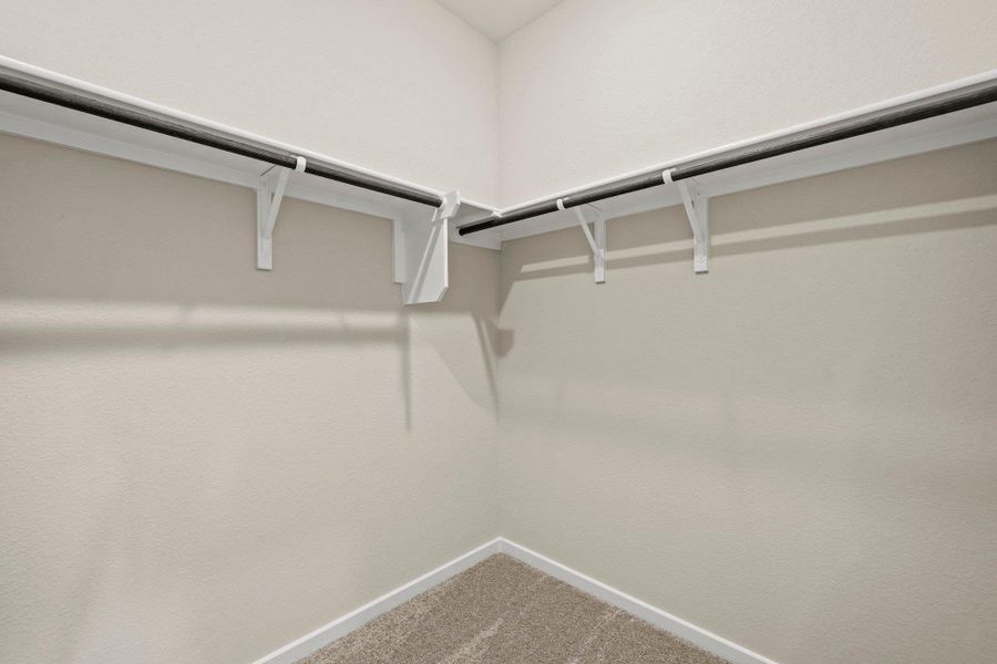 Walk-in closet in Primary Bedroom