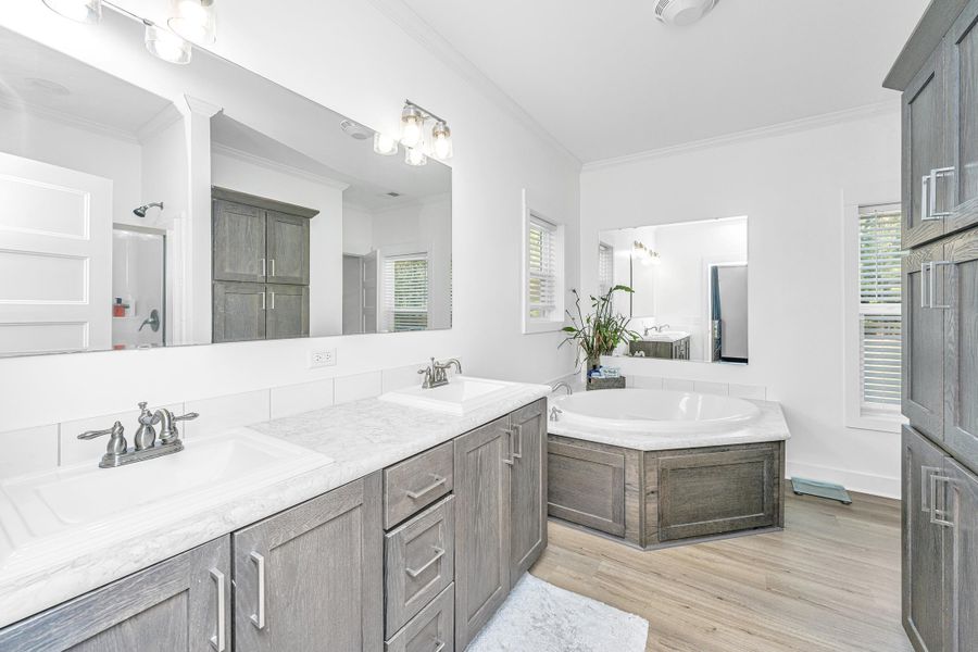 Furnished interior view inside a new home in , Cottageville (Image 15).