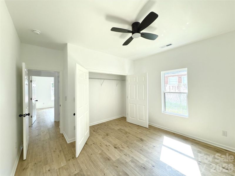 2nd Bedroom with suggested staging.