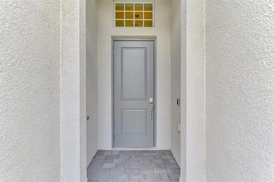 Exterior details and patio area of a home in Wellen Park Golf & Country Club, Venice (Image 3). Exterior details and patio area of a home in Wellen Park Golf & Country Club, Venice (Image 3).