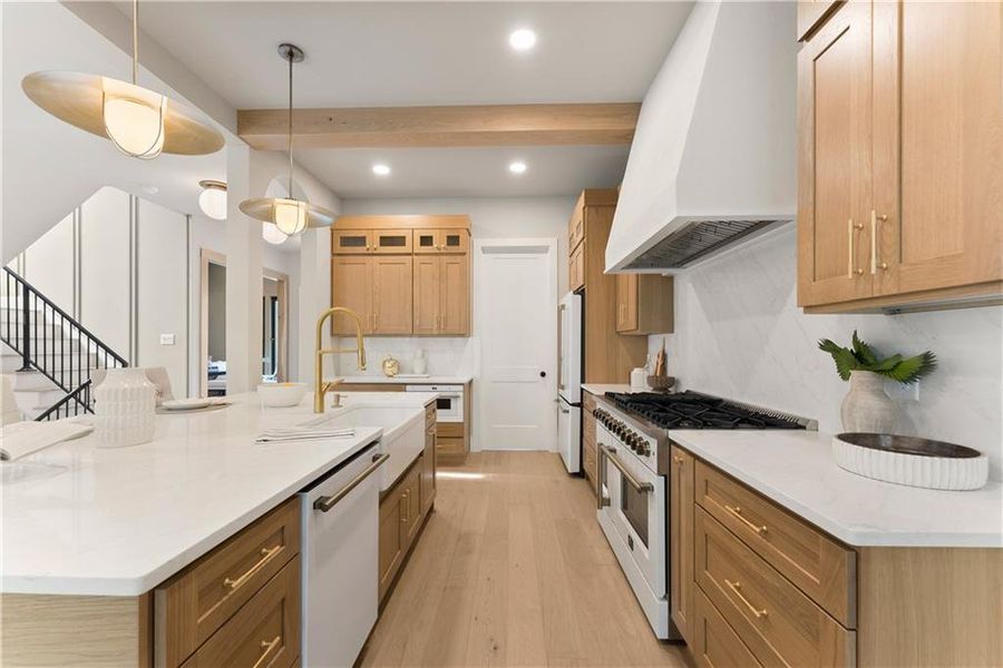 Furnished interior view inside a new home in , Cumming (Image 43).