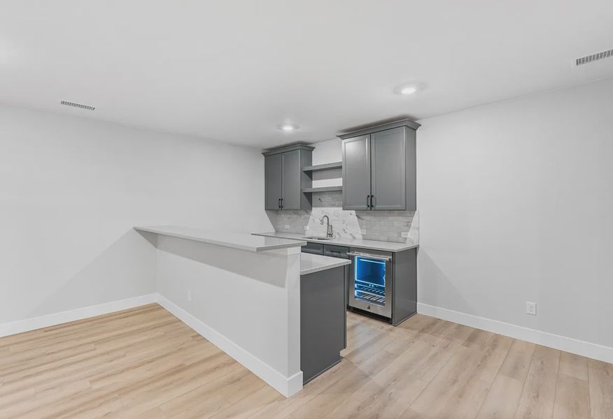 Homesite 3706 Wet Bar at Finished Basement - 12 of 14