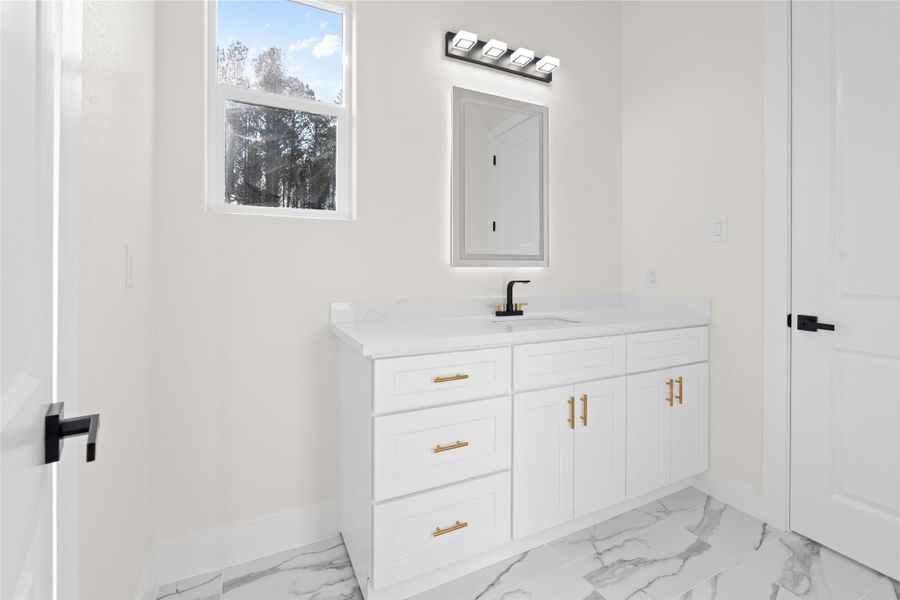 Furnished interior view inside a new home in , Dayton (Image 27).