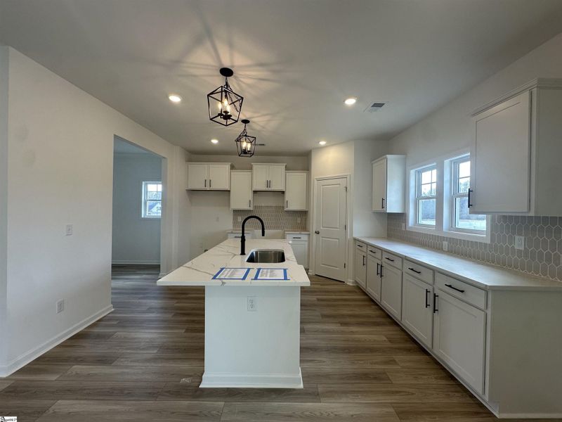 Furnished interior view inside a new home in Shiloh Trail, Wellford (Image 10).