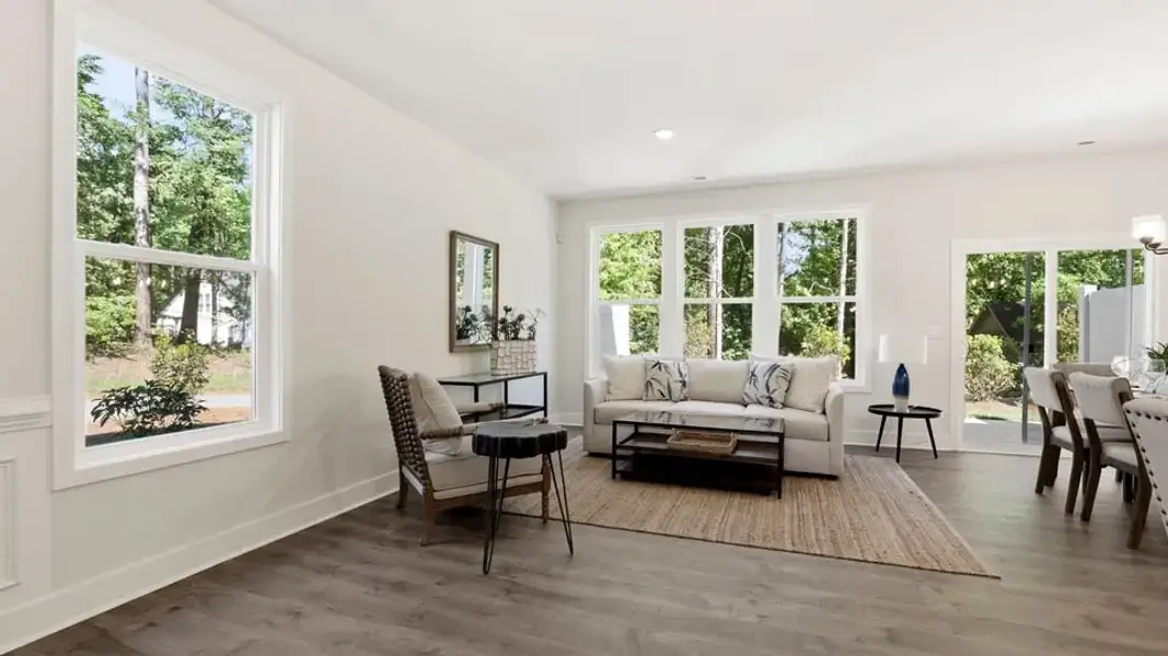 Representative furnished interior of a home built from the Carson by D.R. Horton in Ashmore Hills, Mauldin (Image 6).
