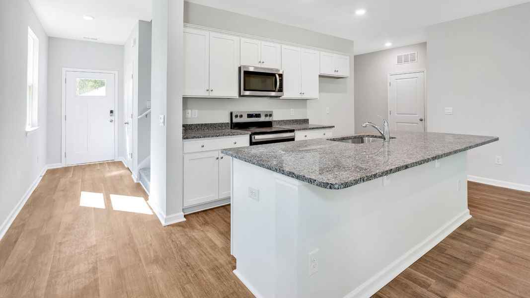 Furnished interior view inside a new home in Saltgrass Landing, Winnabow (Image 6).