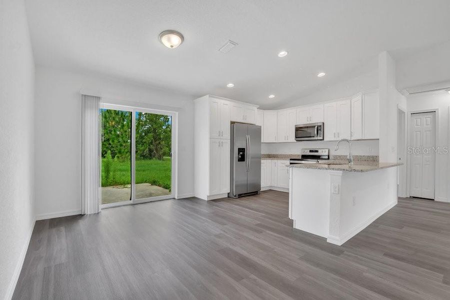 Dining Room and Kitchen