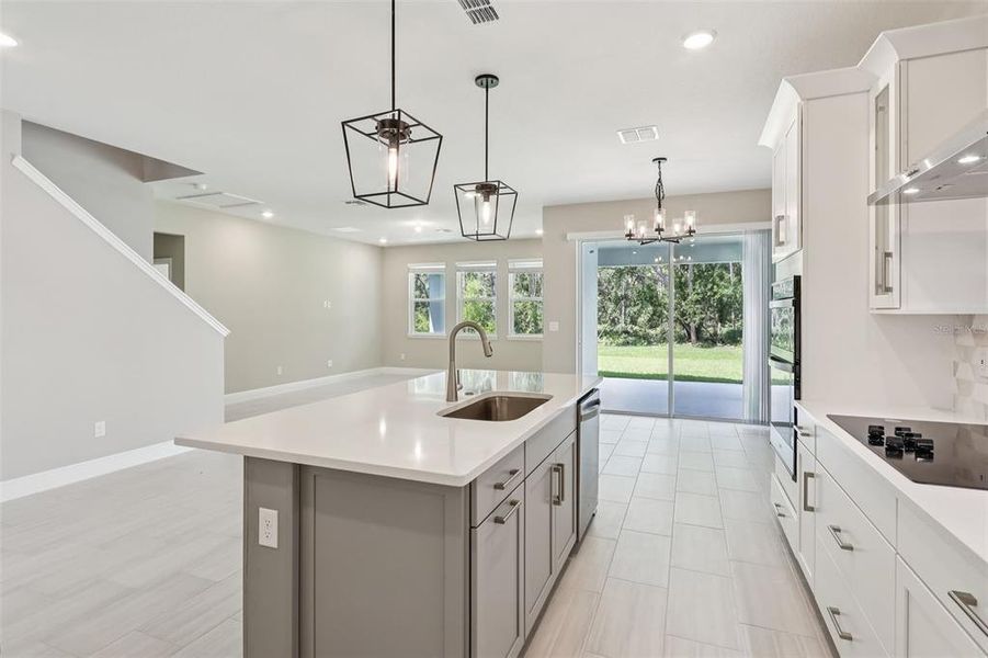 Furnished interior view inside a new home in Legends Preserve - Signature Series, Daytona Beach (Image 6).