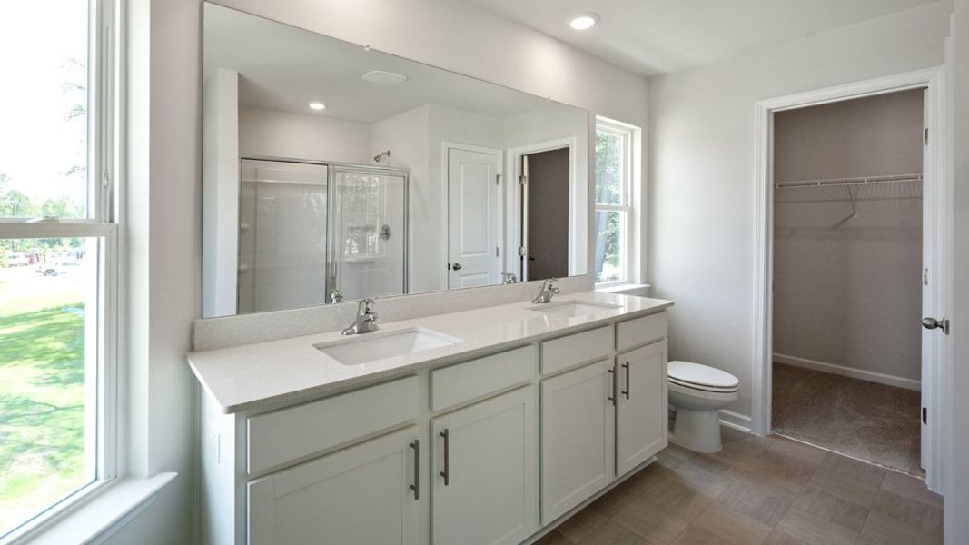 Furnished interior view inside a new home in Copper Run South, Durham (Image 7).