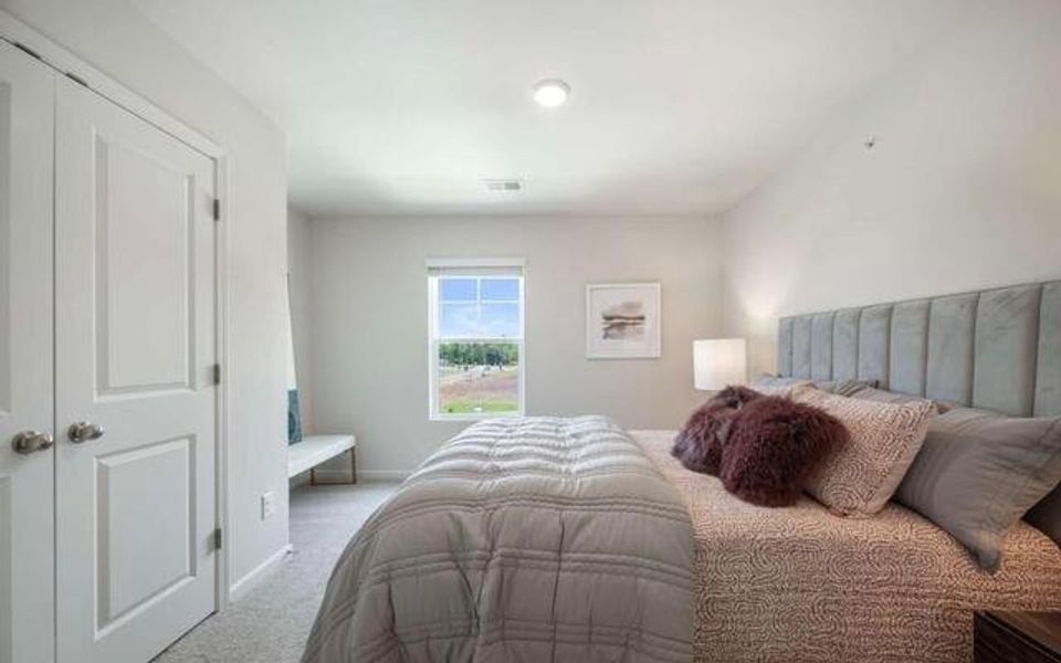 Furnished interior view inside a new home in Walden Park – The Collection, Jonesboro (Image 13).