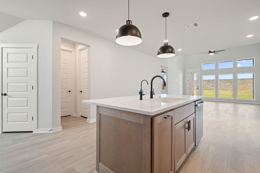 Furnished interior view inside a new home in Flora, Hutto (Image 5).