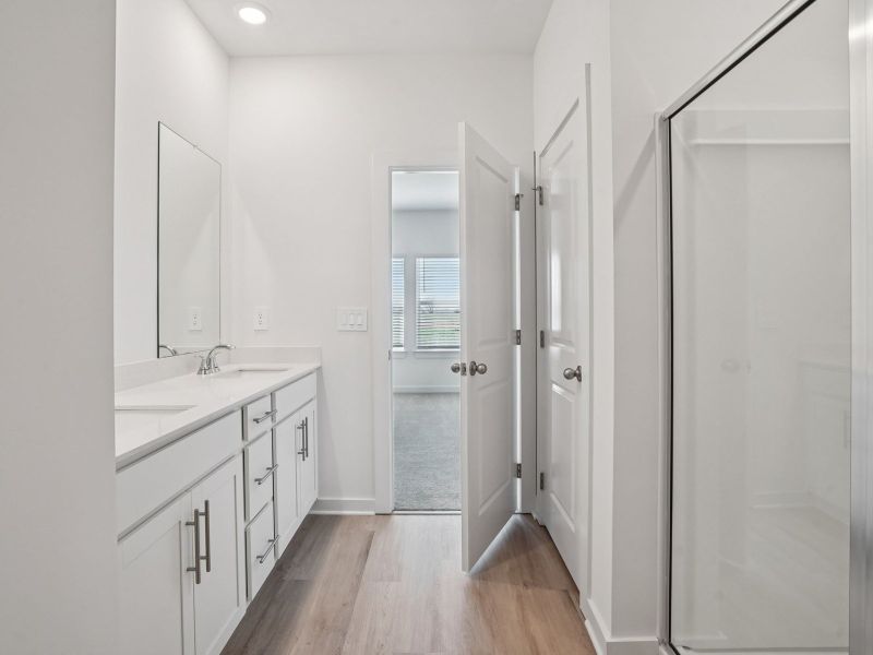 Furnished interior view inside a new home in Bear Springs, Columbia (Image 7). Furnished interior view inside a new home in Bear Springs, Columbia (Image 7).