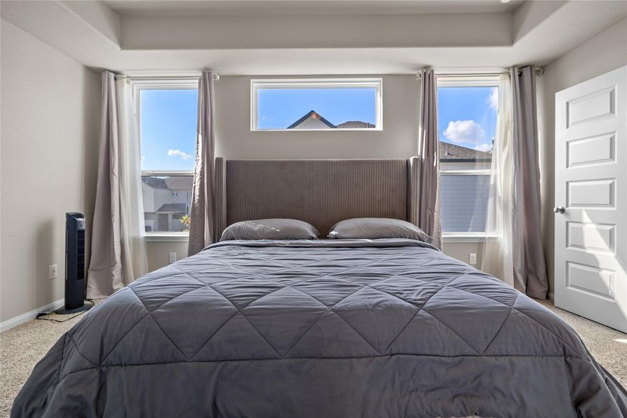 Furnished interior view inside a new home in , Houston (Image 36).