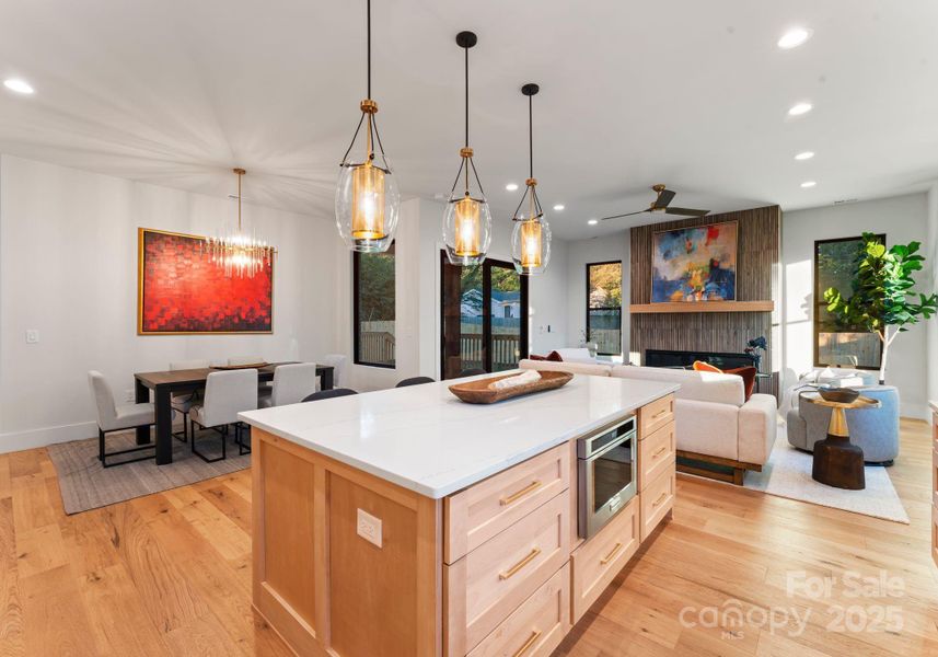 Furnished interior view inside a new home in , Charlotte (Image 8). Furnished interior view inside a new home in , Charlotte (Image 8).
