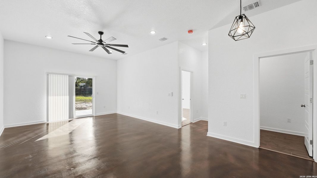 Spacious, unfurnished interior of a new home in , Elmendorf (Image 33). Spacious, unfurnished interior of a new home in , Elmendorf (Image 33).