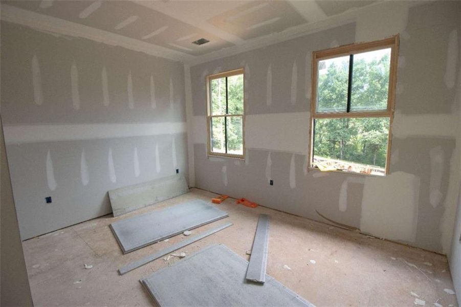 In-progress construction of a new home in , Monroe, GA (Image 57).