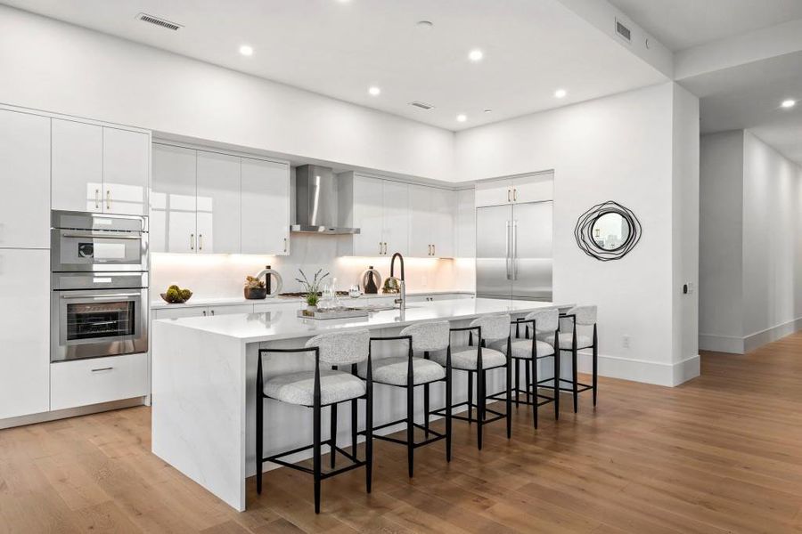 Furnished interior view inside a new home in The Dillon Buckhead, Atlanta (Image 11).