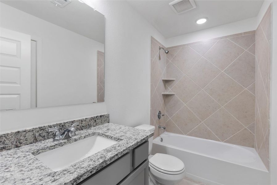 Furnished interior view inside a new home in Spring Lake, Huntsville (Image 9). Furnished interior view inside a new home in Spring Lake, Huntsville (Image 9).