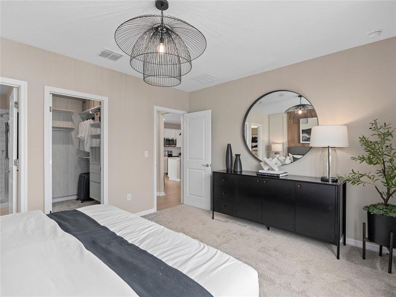 Furnished interior view inside a new home in EverBe, Orlando (Image 12).