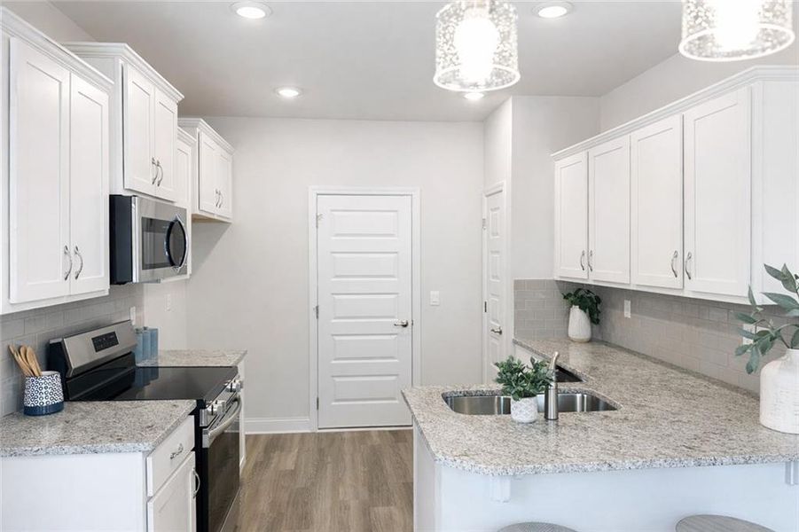 Furnished interior view inside a new home in Canterbury Villas, Carrollton (Image 4).
