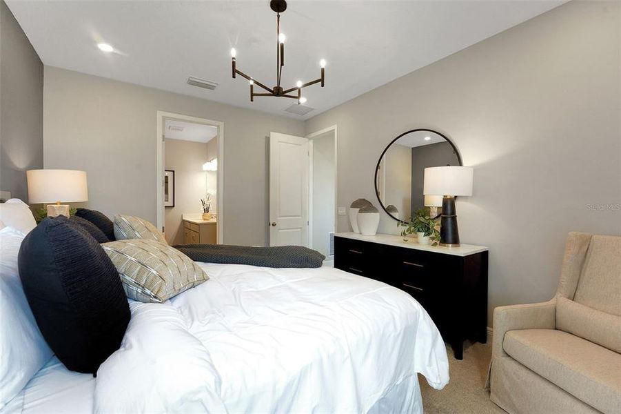 Furnished interior view inside a new home in Willowbrook North, Winter Haven (Image 9).