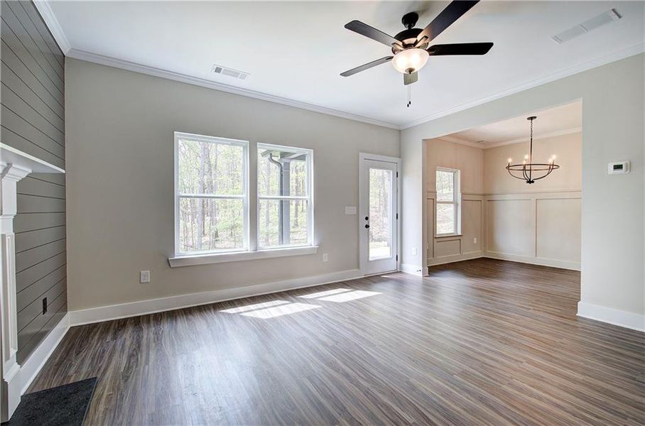 Spacious, unfurnished interior of a new home in , Cartersville (Image 25).