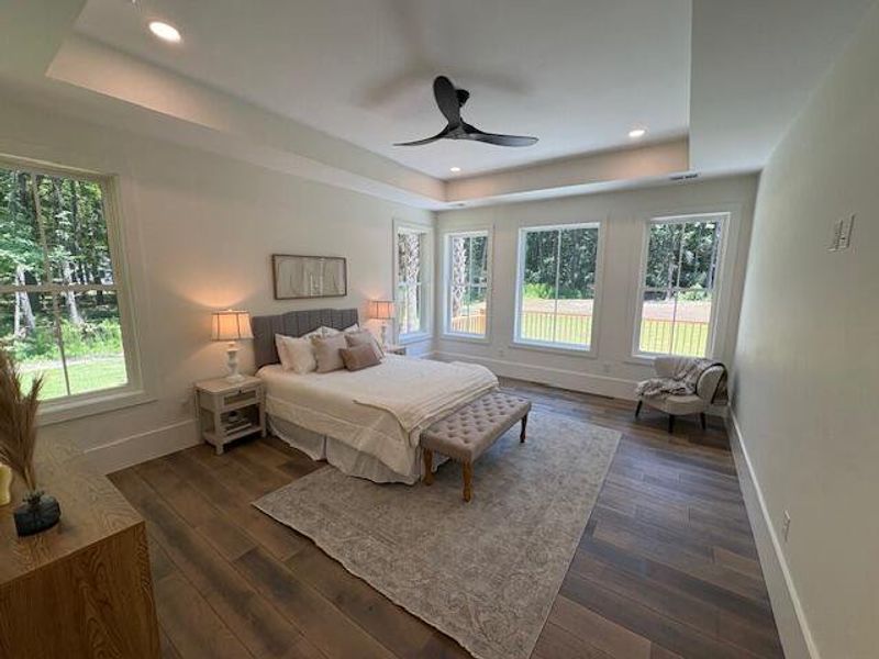 Furnished interior view inside a new home in , Johns Island (Image 38).