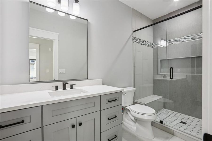 Furnished interior view inside a new home in , Braselton (Image 12).