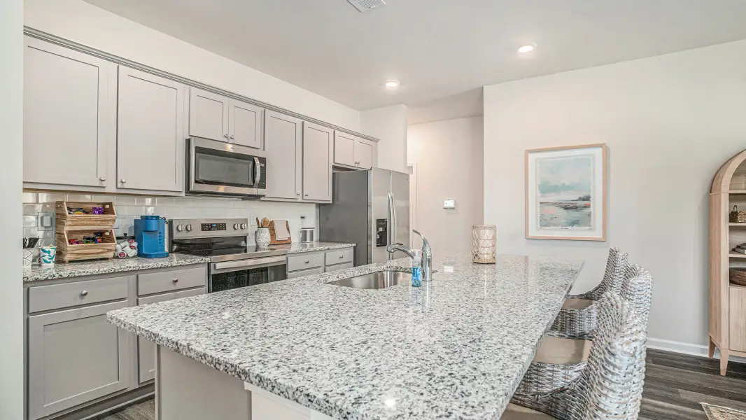 Furnished interior view inside a new home in Carrington Woods, Longs (Image 4).