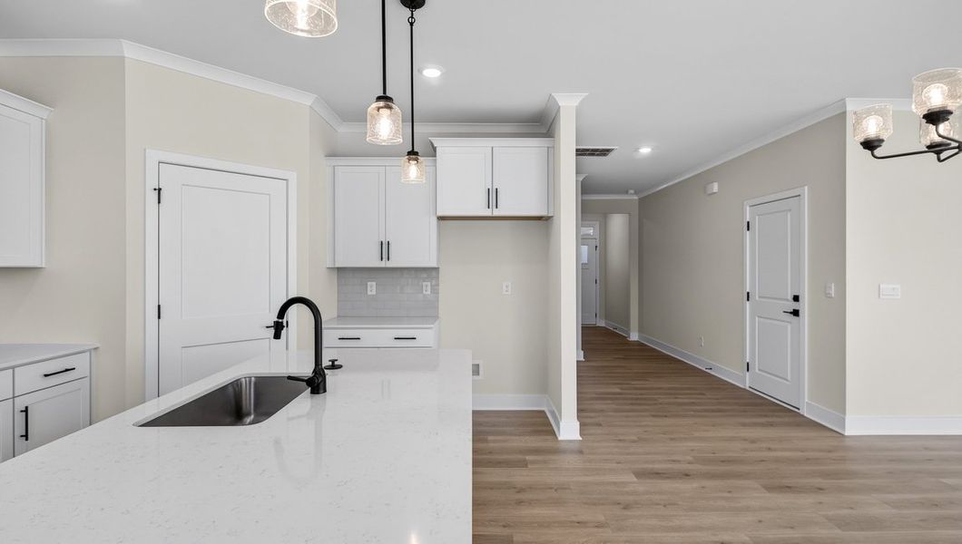 Furnished interior view inside a new home in Avalon of Gastonia, Gastonia (Image 3).