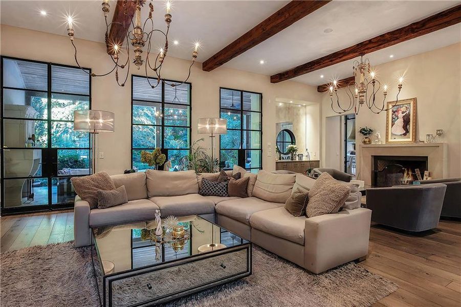 Furnished interior view inside a new home in , Johns Creek (Image 13).