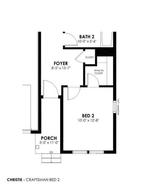 2D floor plan layout for the Christie by Hartford Homes in Prairie Song, Windsor, CO (Image 6). 2D floor plan layout for the Christie by Hartford Homes in Prairie Song, Windsor, CO (Image 6).