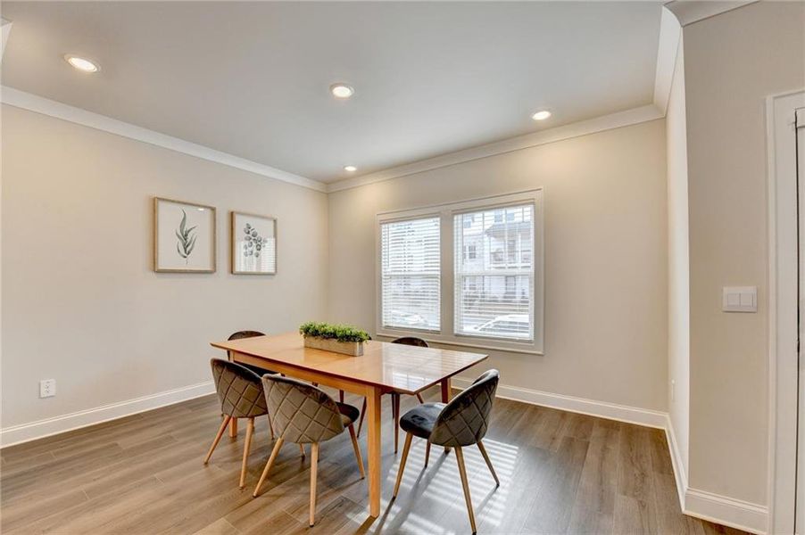Furnished interior view inside a new home in , Lawrenceville (Image 28).