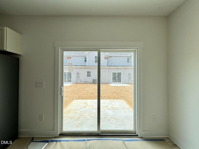 Rear Patio View