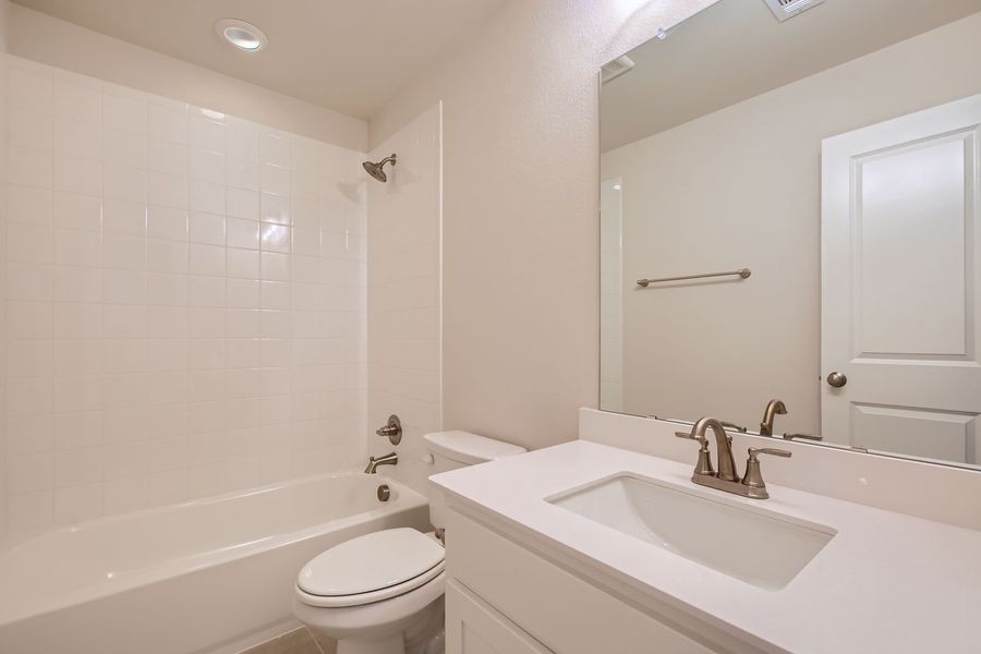 Plan 1477 - Representative Photo - Secondary Bathroom Plan 1477 - Representative Photo - Secondary Bathroom
