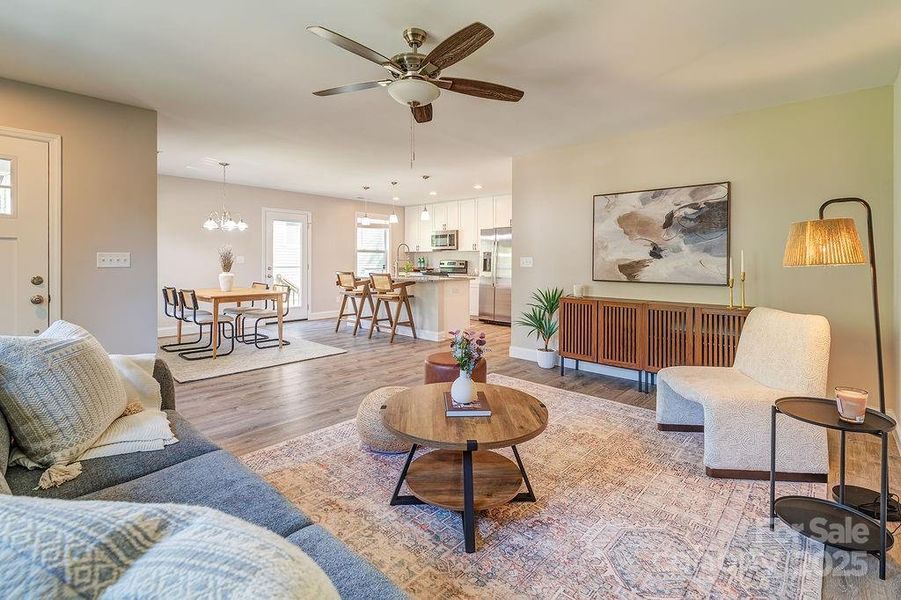 Furnished interior view inside a new home in , Black Mountain (Image 9).