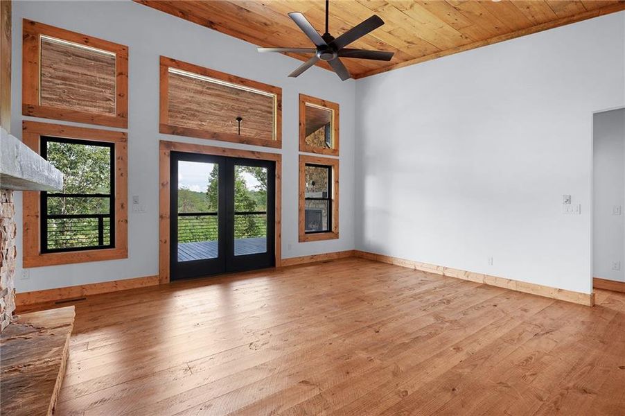 Spacious, unfurnished interior of a new home in , Morganton (Image 12).